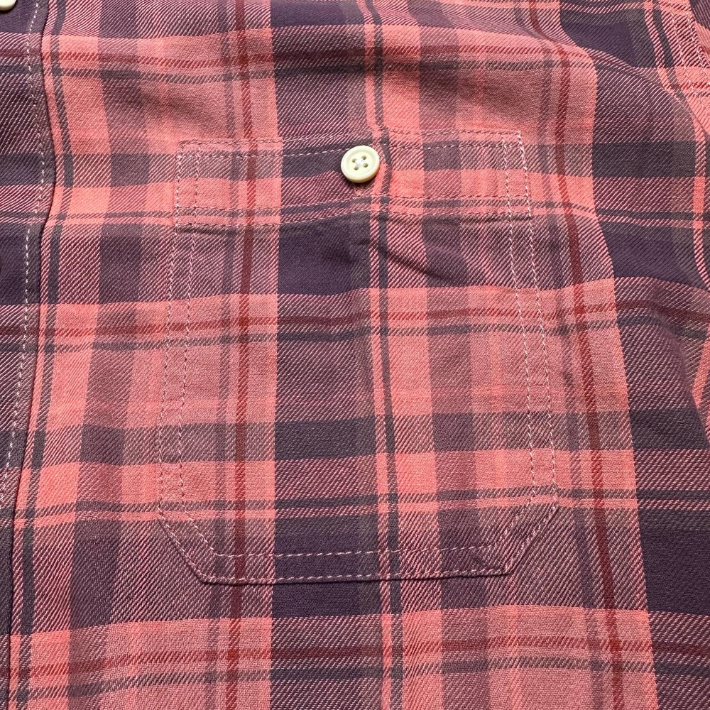 Grayers | Men | Classic Plaids Coral Red SS Button Up Shirt | Size XXL - Picture 10 of 12